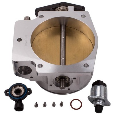 Drosselklappe 102mm for Chevrolet Gen III LS1 LS LS2 LS6 LS3 LS7 4 Bolzen