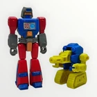 1989 Transformers G1 Action Masters Mainframe Push Button Vintage Action Figure
