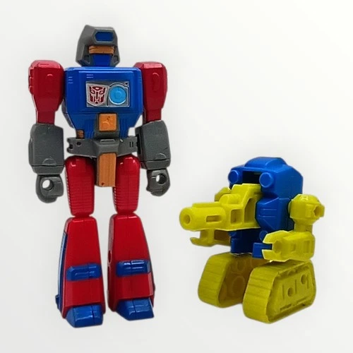 1989 Transformers G1 Action Masters Mainframe Push Button Vintage Action Figure