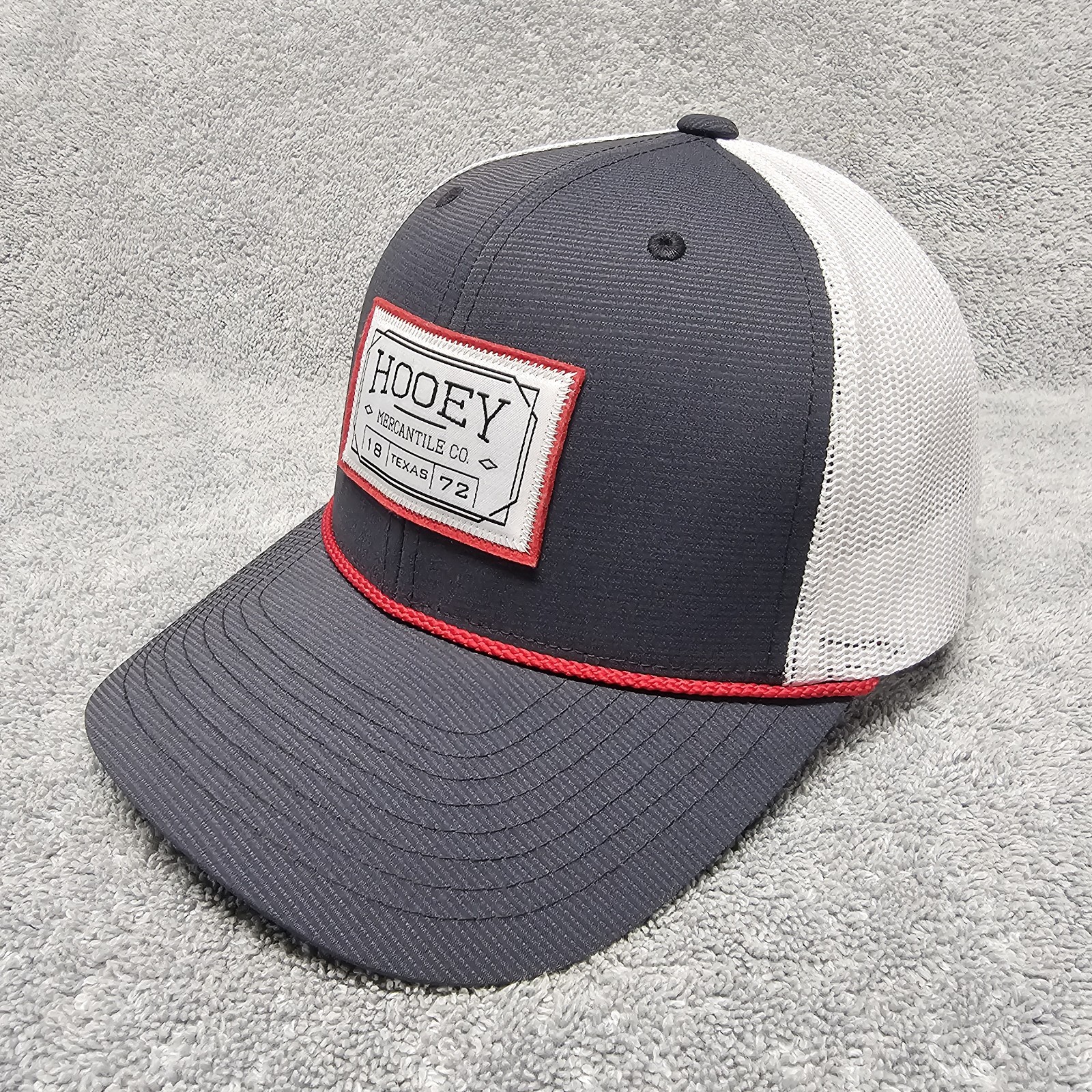 Hooey Baseball Cap Doc Trucker Cap Patch Logo Rop… - image 5