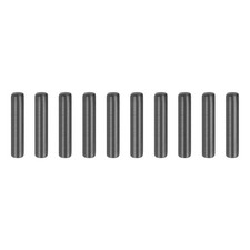 10Pcs 5mm x 25mm Dowel Pins, 304 Stainless Steel Shelf Support Pegs, Black