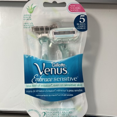 Gillette Venus Extra Smooth Sensitive Women's Disposable Razors 2CT  
