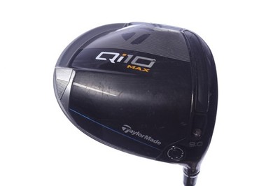 TaylorMade Qi10 MAX 9* Driver Stiff Project X HZRDUS Smoke Black