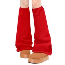 Leg Warmers for Women Girl Goth Flared Leg Warmers for Y2k 80s One Size Red