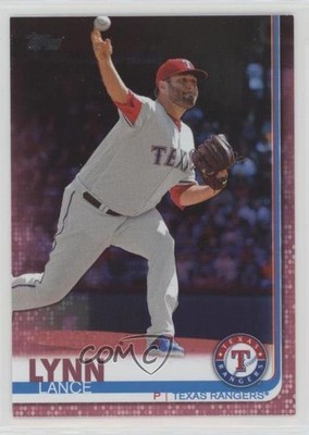 2019 Topps Update Mother's Day Pink 14/50 Lance Lynn #US258 fm0
