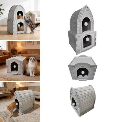 Cat Scratcher Cat Lounge Bed Thickened Multipurpose Kitten Sleeping Nest