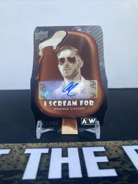 2023 Upper Deck AEW Allure I Scream For Autograph Orange Cassidy Auto