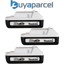 Image of Makita BL1820G 18v G-Series 2.0ah Lithium Ion Battery HP448D TD127D RP x 3