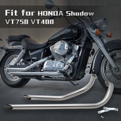 Exhaust Pipe Silencers System for Honda Shadow Spirit ACE Aero 750 VT750 C VT400