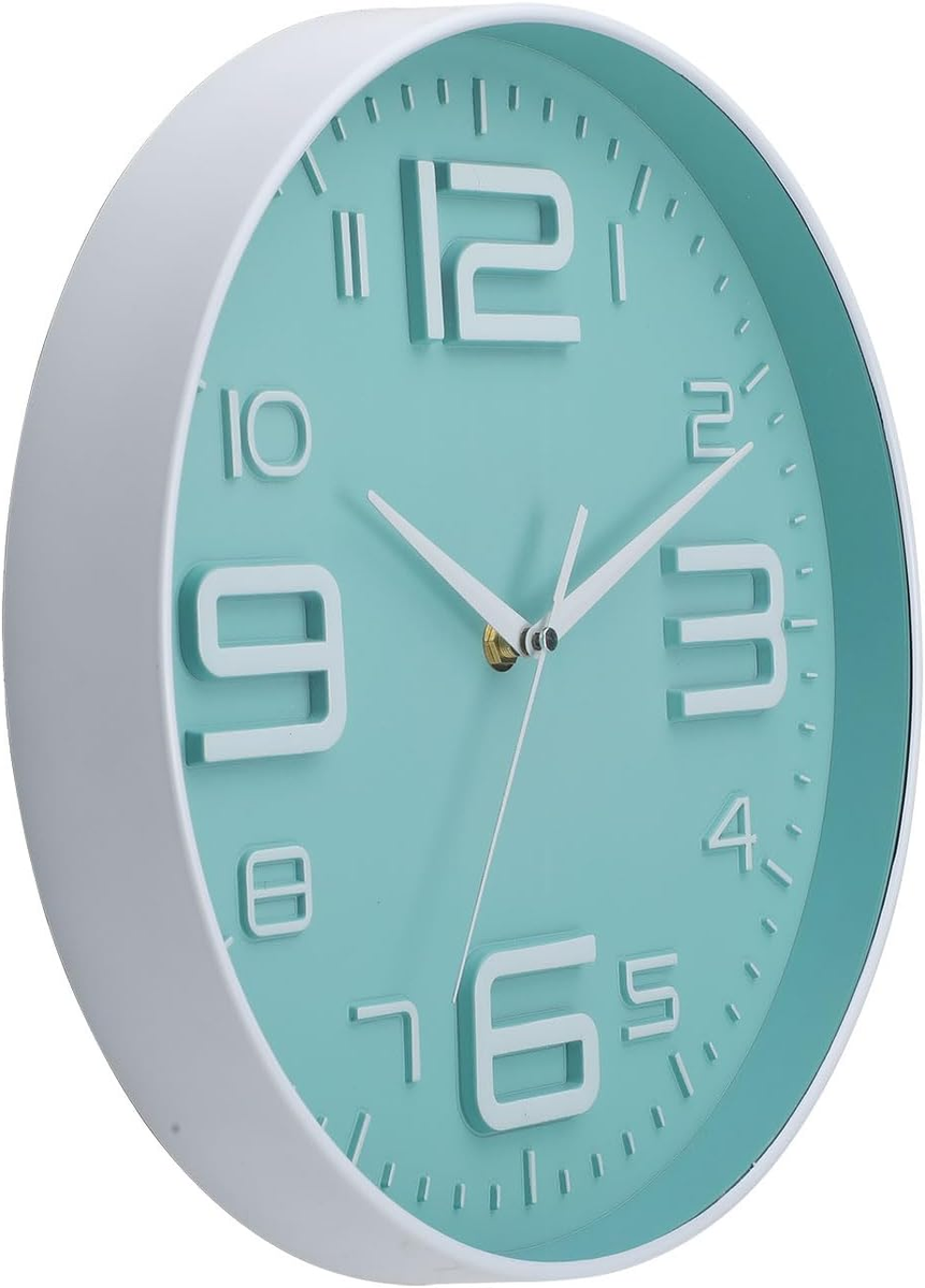 12 Inch Silent and Non Tick Battery Powered Quartz round Wall