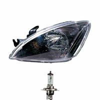 Halogen Scheinwerfer Links H4 Chrom FüR Mitsubishi Lancer VII Inklusive Lampen