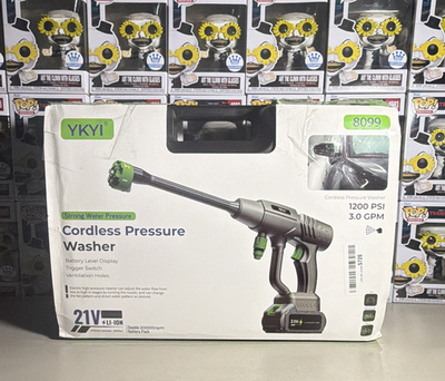 #ad YKYI Cordless Battery Cold Water Pressure Washer 21V 1200 PSI 300W BRAND NEW🔥 $55.00