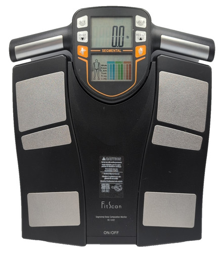 Tanita FitScan Segmental Body Composition Monitor Weight Scale BC-545F - TESTED