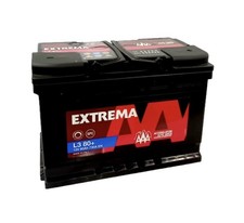 BATTERIA AUTO ALTO ADIGE L3 80+ 80Ah 730A 12V EXTREMA (DX) = FIAMM VARTA BOSCH