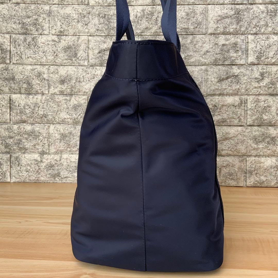Tory Burch Tote Bag Shoulder Bag Nylon Navy Women's From Japan thumbnail 7