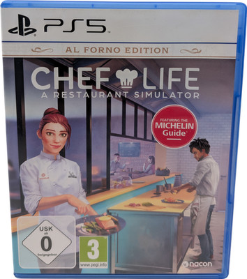 Chef Life A Restaurant Simulator Al Forno Edition PlayStation 5 PS5 Spiel Gut