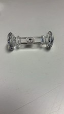 Bombay 24% Lead Crystal Knife Rest Set of 6 Clear and in original box