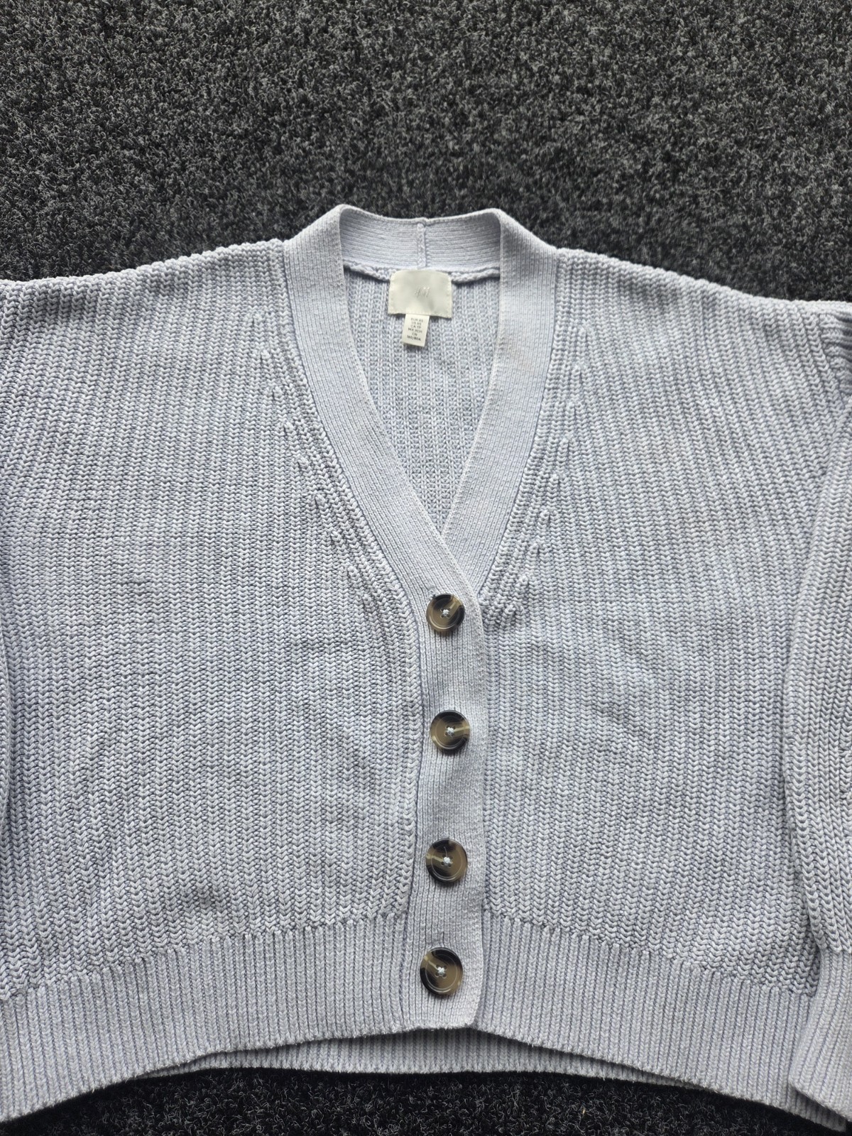 H&M Light Blue Cardigan Women’s XS image 4