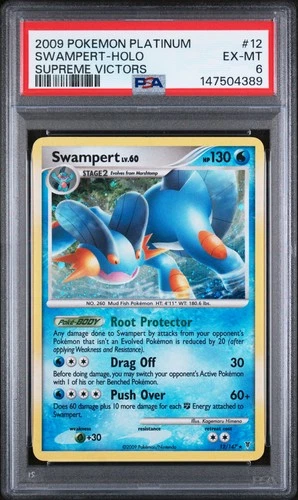 Swampert [Reverse Holo] - Pokemon Supreme Victors #12 PSA 6.0
