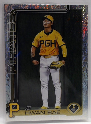 2025 TOPPS UPDATE JI HWAN BAE SILVER HOLO FOIL 3 US64 PIRATES