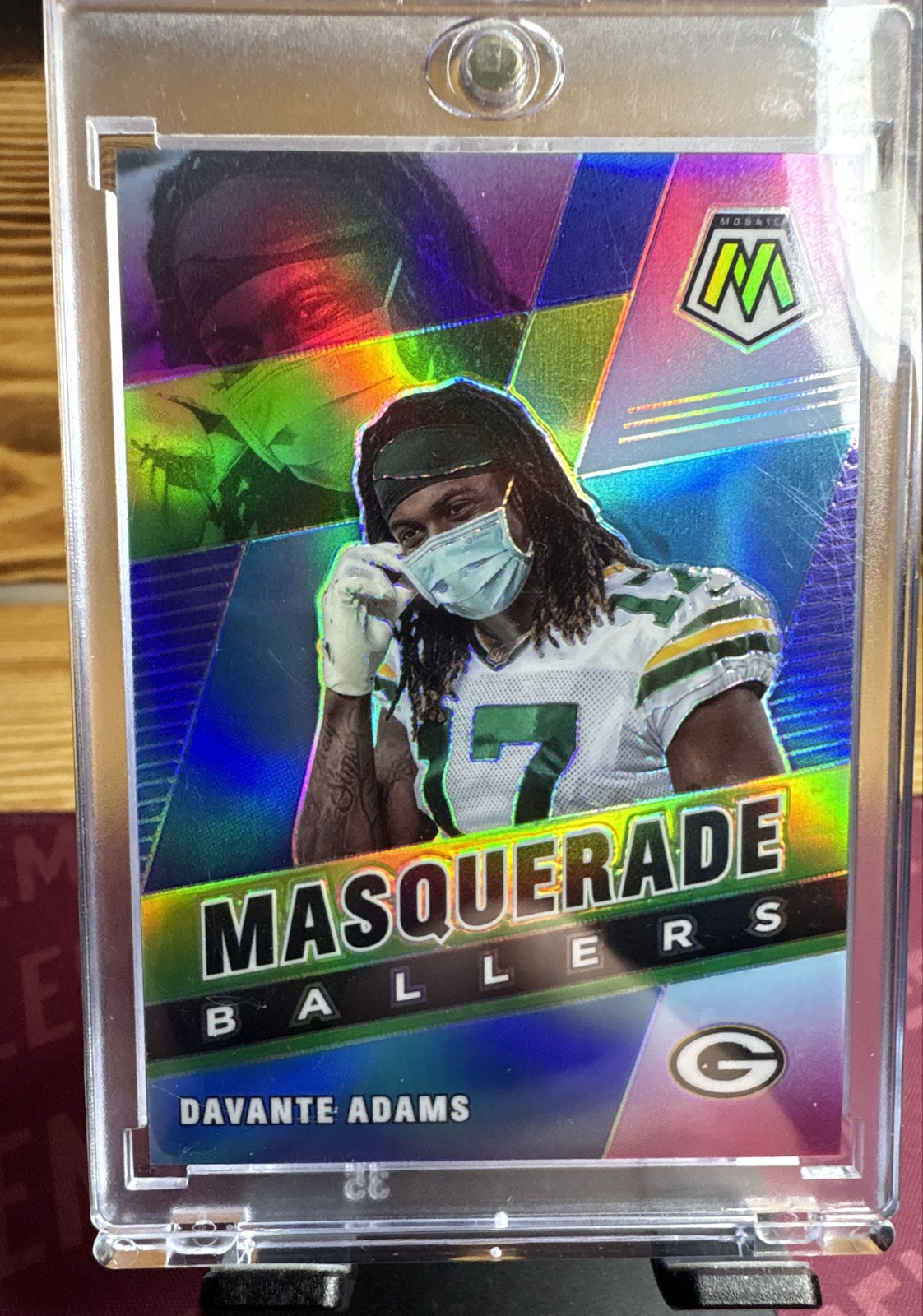 2021 Panini Mosaic - Masquerade Ballers Davante Adams #MB-13