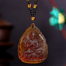 Green Tara Necklace Long Sweater Chain Manjushri Pendant Amitabha Pendant Unisex
