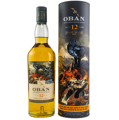 Oban Single Malt Whisky - 12 Jahre Special Release 2021 mit 56,2%vol.   0,7l