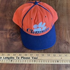 Vintage 80's Clemson Tigers Snapback Hat The Game Made in USA