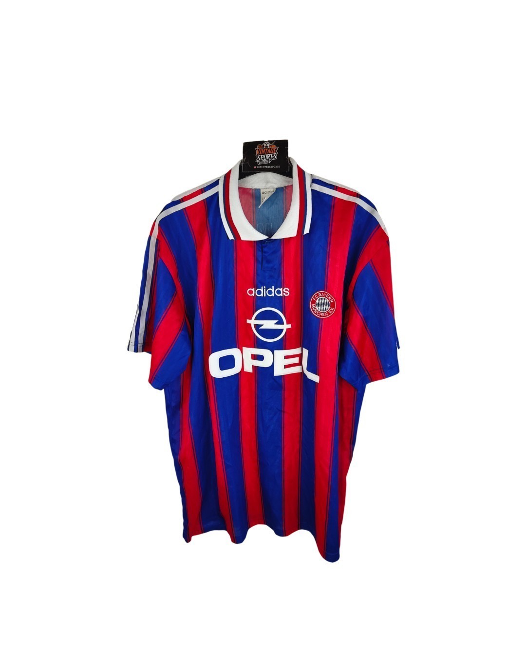 Vintage FC Bayern Munich Home Football Shirt 1995-1996 (L) Adidas Trikot Jersey