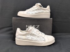 Naturalizer Morrison 2.1 Sneakers Lace Up Women's Shoes US 9 Whitelace