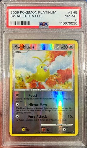 Swablu graded PSA 8 for sale on eBay