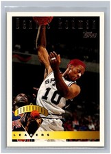 1995-96 Topps Dennis Rodman #11 League Leaders San Antonio Spurs NBA Basketball