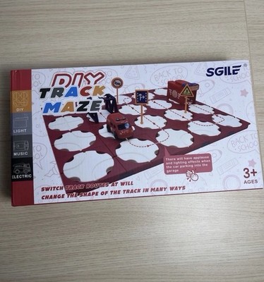 DIY Track Maze Kinder Geschenk Weihnachten Geburtstag Brandneu Versiegelt