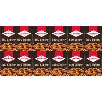 12 Pack Louisiana Bbq Shrimp Sauce Mix 1.5Oz Zesty Flavor For Quick Meals