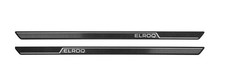 Original Skoda ELROQ Einstiegsleisten Set Tür vorn Aluminium schwarz 5LJ071303A