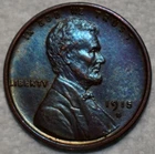 AU-UNC 1915-D Lincoln Cent, Razor-Sharp specimen.