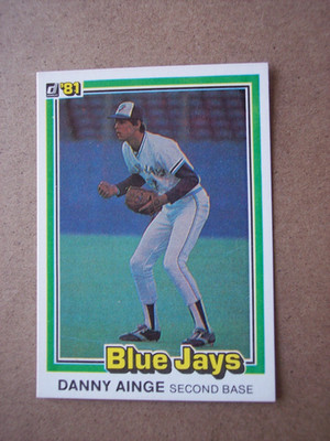 1981 Donruss Danny Ainge baseball Rookie card #569 SHARP Gem