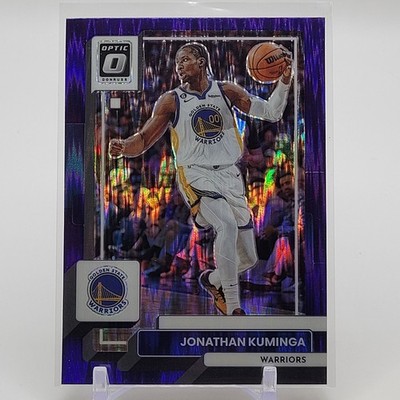 2022-23 Panini Donruss Optic - Jonathan Kuminga #102 Purple Shock Prizm - GSW