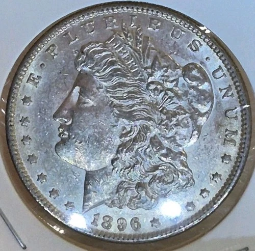 1896-P Morgan Silver Dollar~NO RESERVE~ ~Good Date~My Private Collection~  #1693
