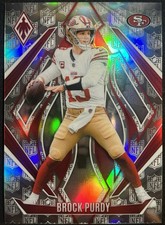 2024 Panini Phoenix Brock Purdy #18 NFL Shield Logo /150 Card SP