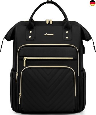 LOVEVOOK Rucksack Damen, 15,6 Zoll Laptop Schulrucksack Teenager Mädchen 