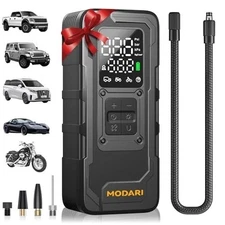 	MODARI Tire Inflator Portable Air Compressor - 4X Faster 160 PSI Portable Air	
