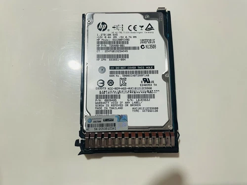 718162-B21 HP 1.2TB 6G SAS 10K 2.5in DP ENT SC HDD 718159-002 718292-001 - Picture 5 of 5