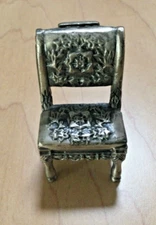 Sixtrees, Ltd Pewter Metal Chair Dinner Placecard Holder