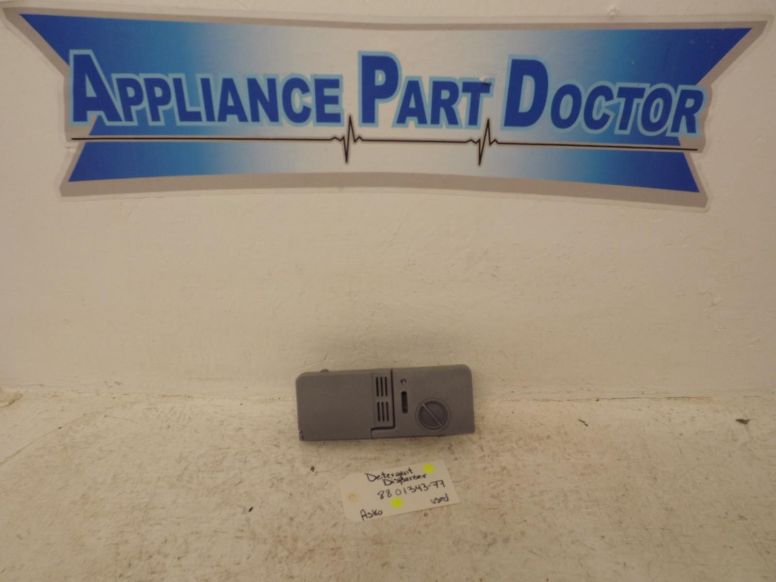 Asko Dishwasher 880134377 Detergent Dispenser Used eBay