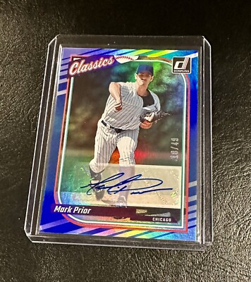 2023 Panini Donruss Classics Multi Color Foil Mark Prior Auto 18/49!🔥 ...