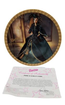 Vintage Enesco Barbie as Scarlett O'Hara Limited Edition Collector's Plate