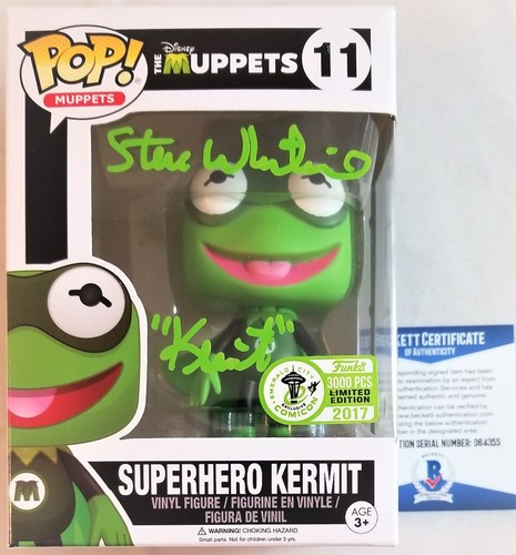 Steve WHITMIRE SIGNED Funko Pop 
