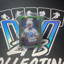 2021 Panini Prizm Neon Green Pulsar Tre McKitty RC chargers #416