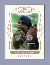 2008 Topps Sterling Frank Robinson Card #263 SN 224/250